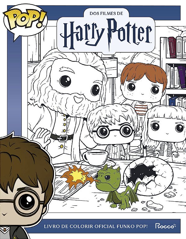 Livro Livro De Colorir Oficial Funko Pop! - Dos Filmes De...