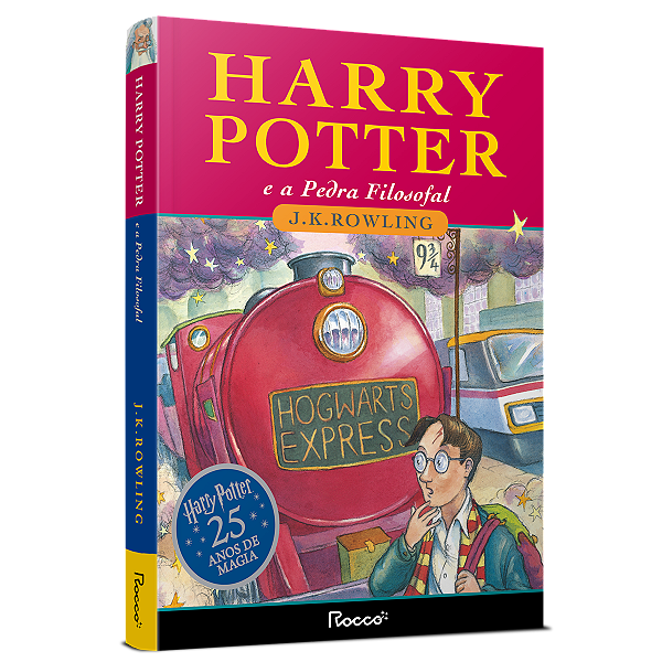 Livro Harry Potter E A Pedra Filosofal - Edição Comemorat...