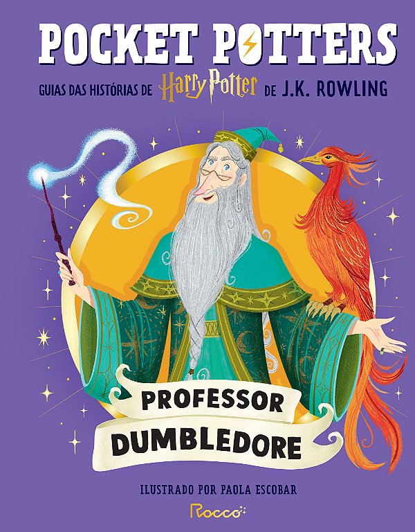 Livro Pocket Potters: Professor Dumbledore: Guias das histórias...