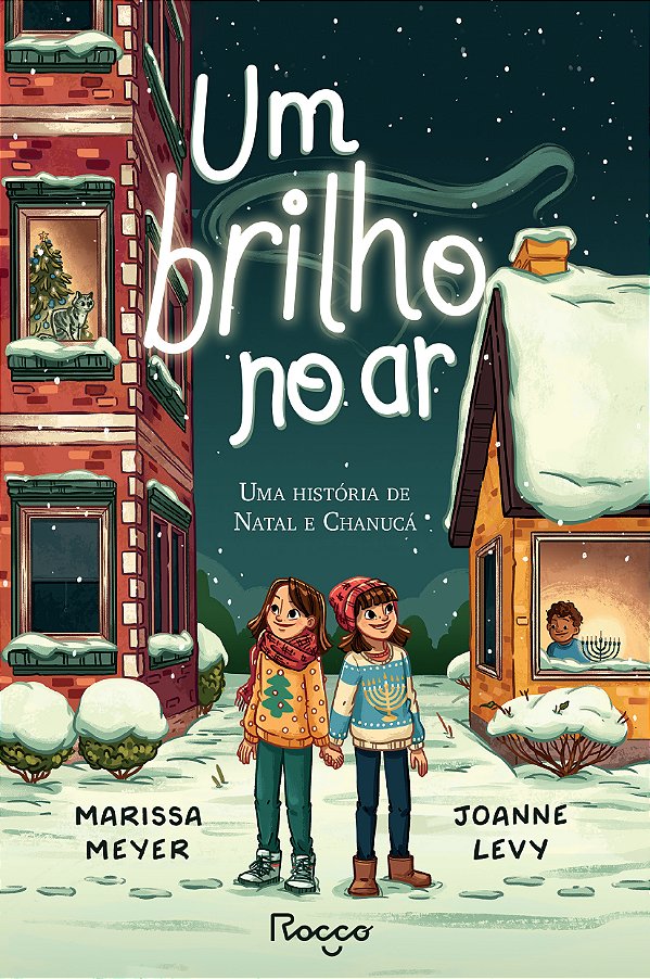 Livro Um brilho no ar: uma história de natal e chanucá