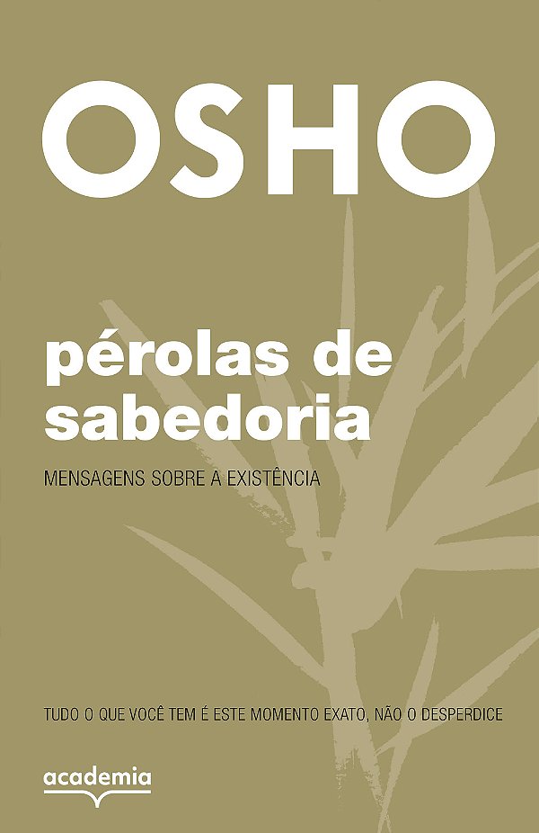 Livro Pérolas de sabedoria: Mensagens sobre a existência