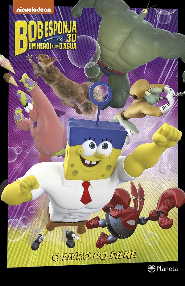 Livro Bob esponja - um herói fora d'água: O livro do film...