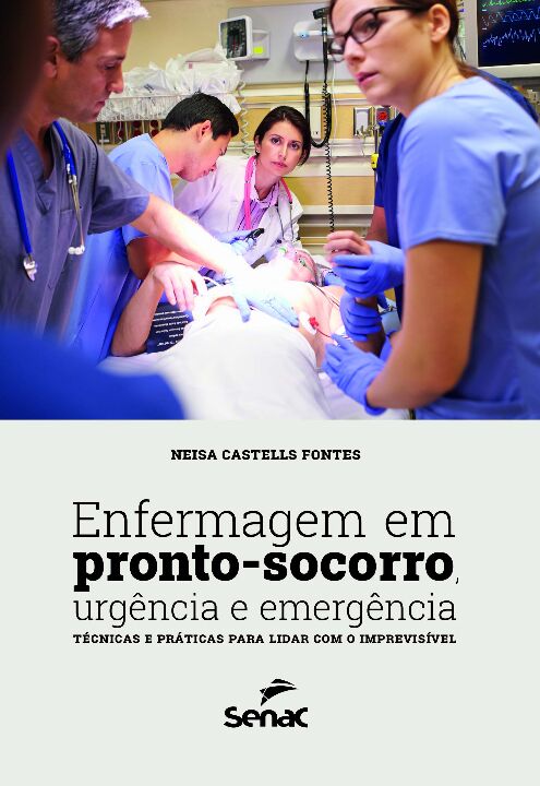 Livro Enfermagem em pronto-socorro, urgência e emergência...