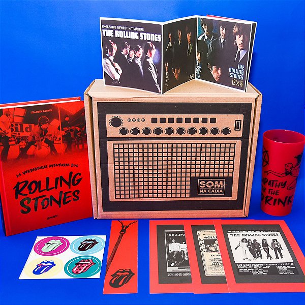 Livro As Verdadeiras Aventuras Dos Rolling Stones (Caixa ...