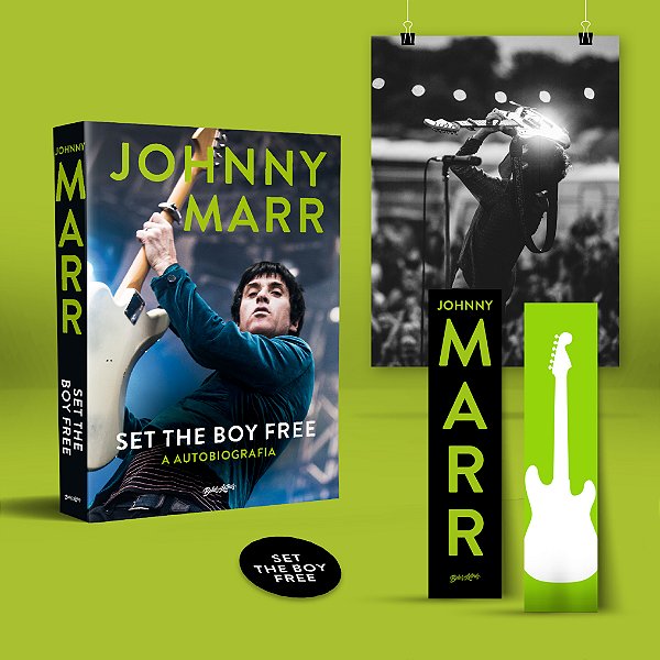 Livro Set the boy free - Johnny Marr (edição especial com...