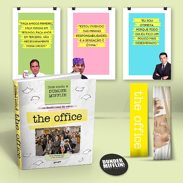 Livro Bem-Vindo À Dunder Mifflin (Edição Especial Com Bri...