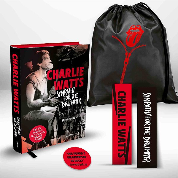 Livro Charlie Watts: Sympathy for the drummer (em portugu...