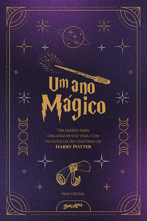 Livro Um Ano Mágico Com Harry Potter (Não Oficial) - Um D...