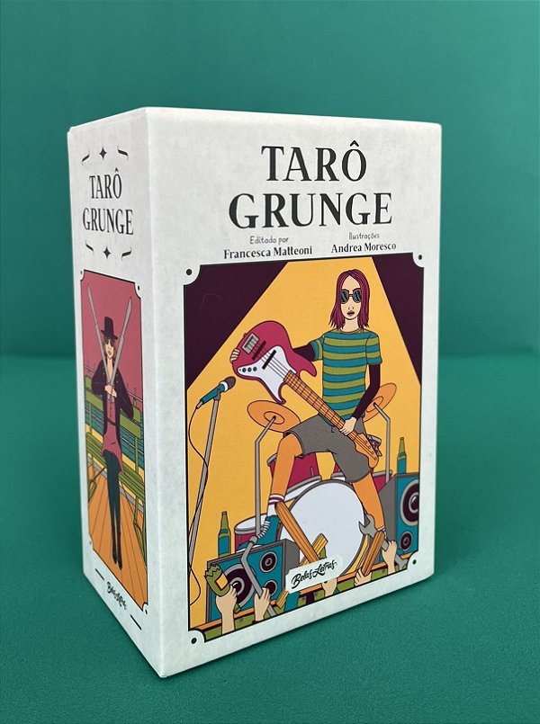 Livro Tarô Grunge - Box Com Deck De 78 Cartas E Livro Exp...