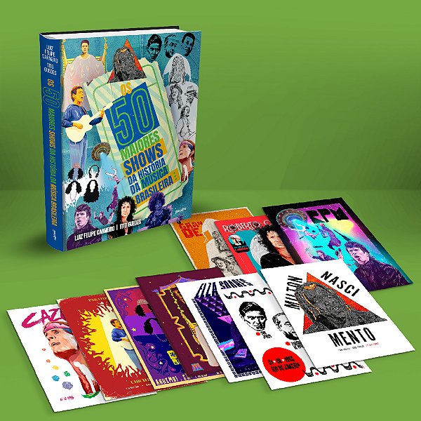 Livro Os 50 Maiores Shows Da História Da Música Brasileir...