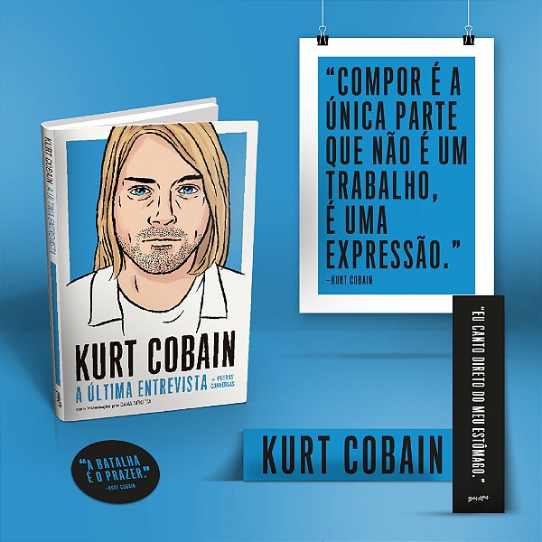 Livro Kurt Cobain - A Última Entrevista E Outras Conversa...
