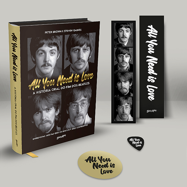 Livro All you need is love - a história oral do fim dos beatles...