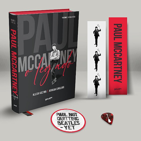 Livro Paul McCartney: O Legado: volume 1: 1969-73
