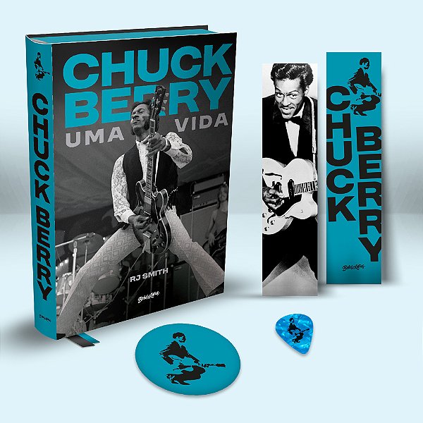 Livro Chuck Berry - Uma Vida (Edição em capa dura com brindes):...