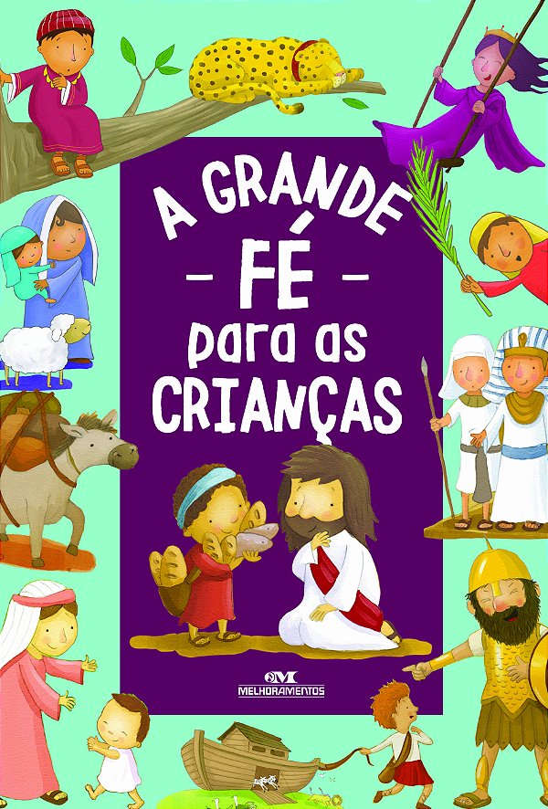 Livro A grande fé para as crianças