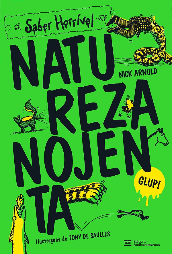 Livro Natureza nojenta: saber horrível