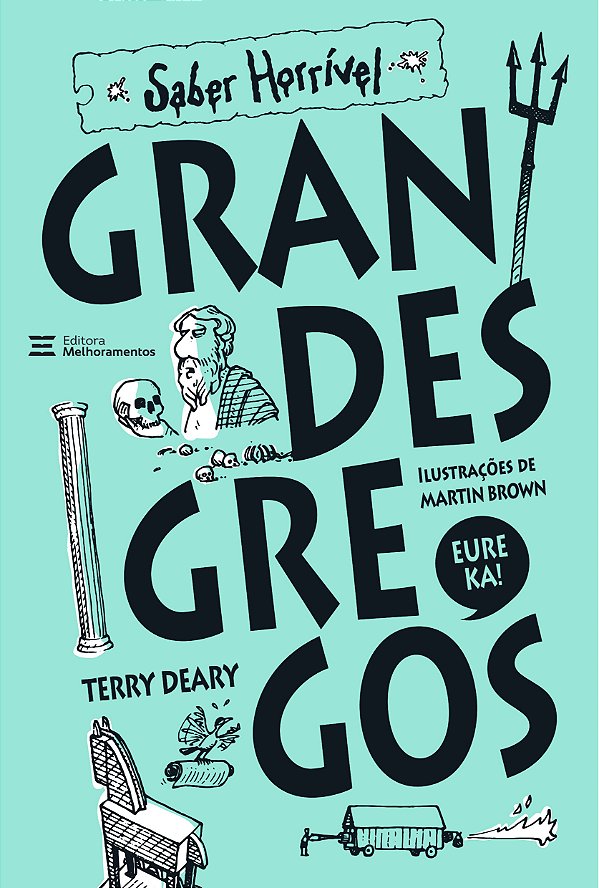 Livro Grandes gregos: saber horrível