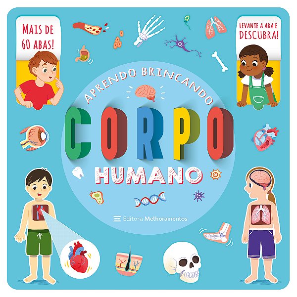 Livro Aprendo brincando – corpo humano