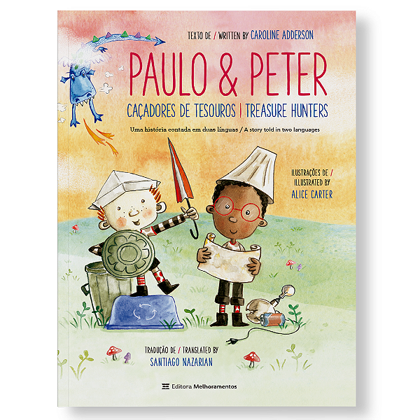 Livro Paulo & peter - caçadores de aventuras