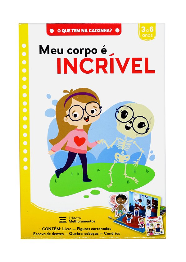 Livro O que tem na caixinha? – Meu corpo é incrível
