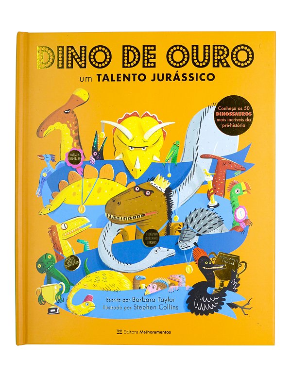 Livro Dino de ouro: um talento jurássico (Volume 1)