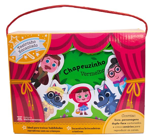 Livro Teatrinho Encantado - Chapeuzinho Vermelho