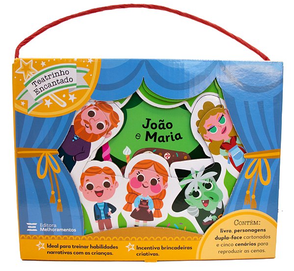 Livro Teatrinho Encantado - João E Maria