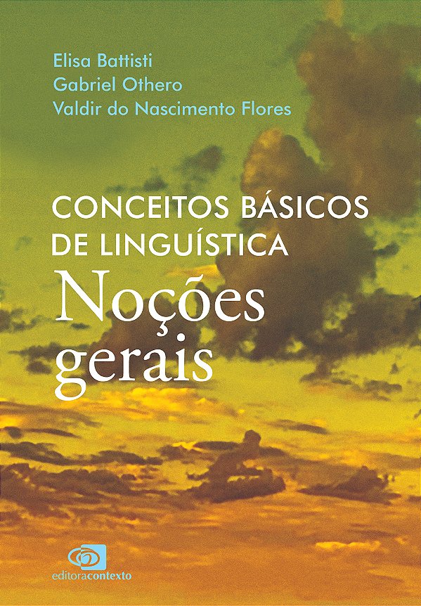 Livro Conceitos básicos de linguística: noções gerais