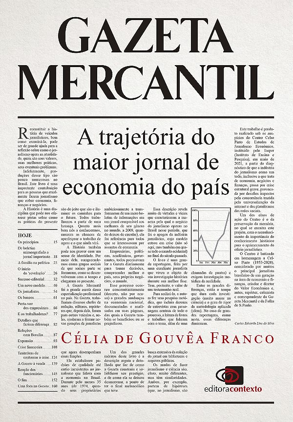 Livro Gazeta Mercantil - A Trajetória Do Maior Jornal De ...