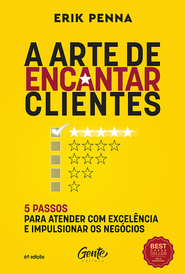 Livro A arte de encantar clientes: 5 passos para atender ...