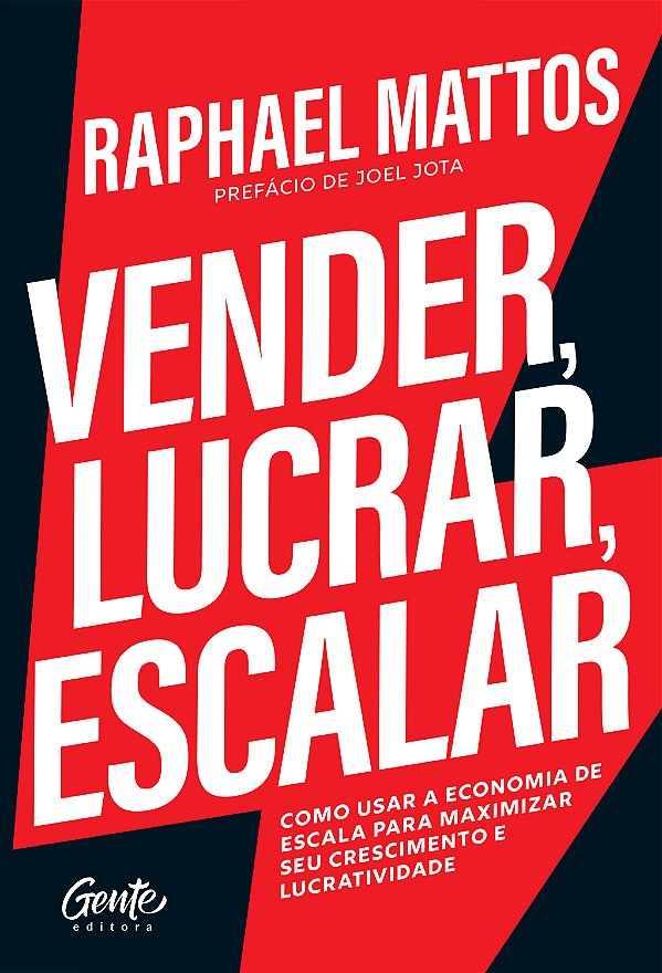 Livro Vender, Lucrar, Escalar