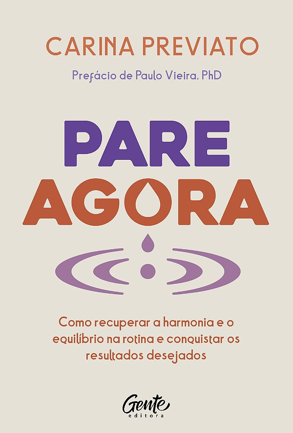 Livro Pare Agora