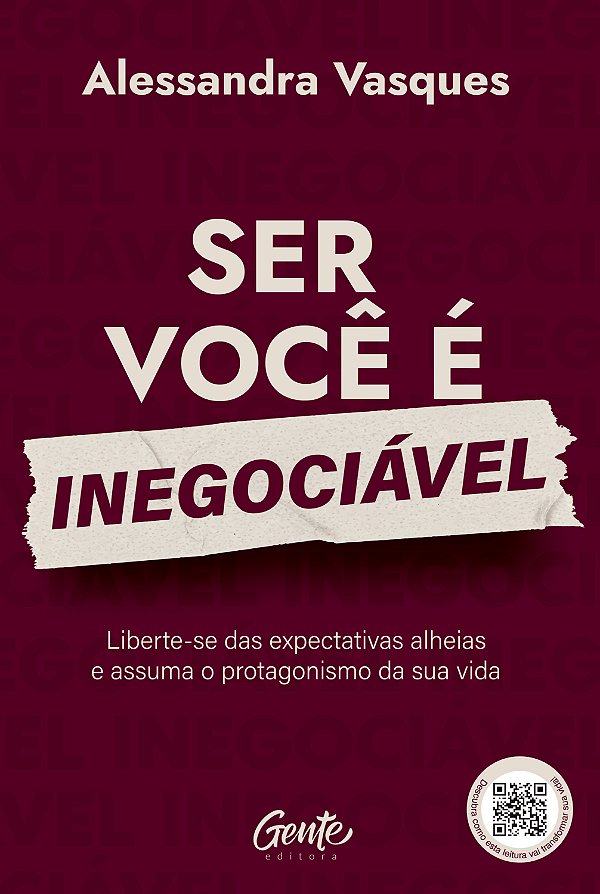 Livro Ser Você É Inegociável