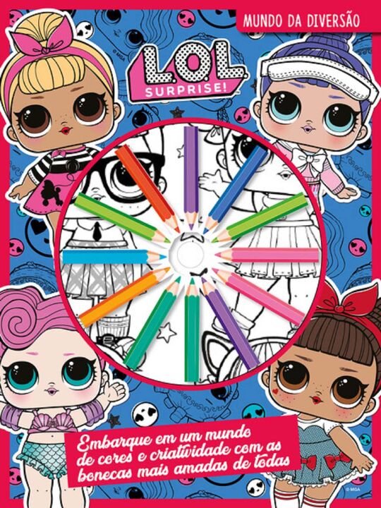 Livro L.O.L. Surprise! - Mundo da diversão