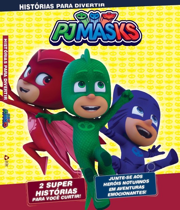Livro PJ Masks Histórias para Divertir