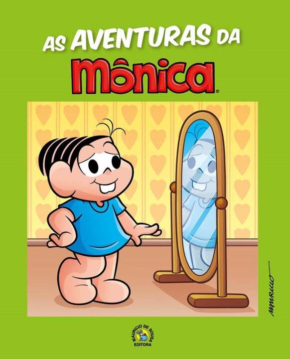Livro Turma da Mônica - Livro as aventuras da Mônica
