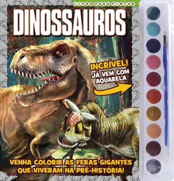 Livro Dinossauros - Livro Para Pintar - 04Ed/21