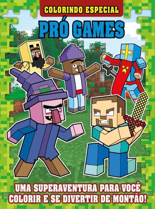 Livro Pró-games - Colorindo especial