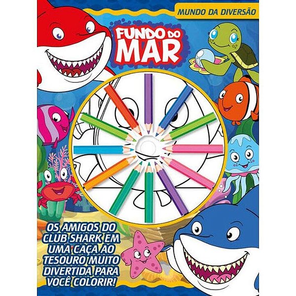 Livro Fundo do Mar Mundo da Diversão