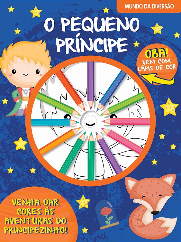 Livro O Pequeno Príncipe Mundo da Diversão
