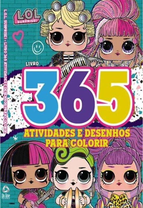 Livro L.O.L. Surprise! - Livro 365 atividades e desenhos ...