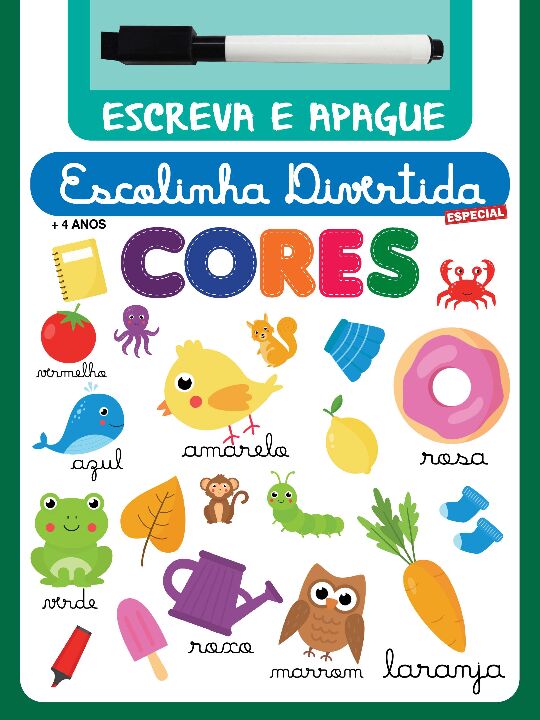 Livro Escolinha divertida especial - Cores