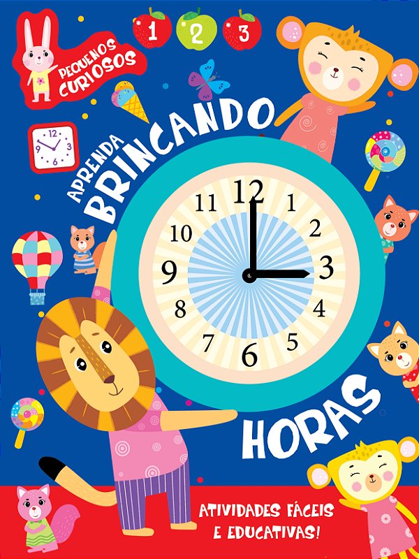 Livro Aprenda Brincando - Horas
