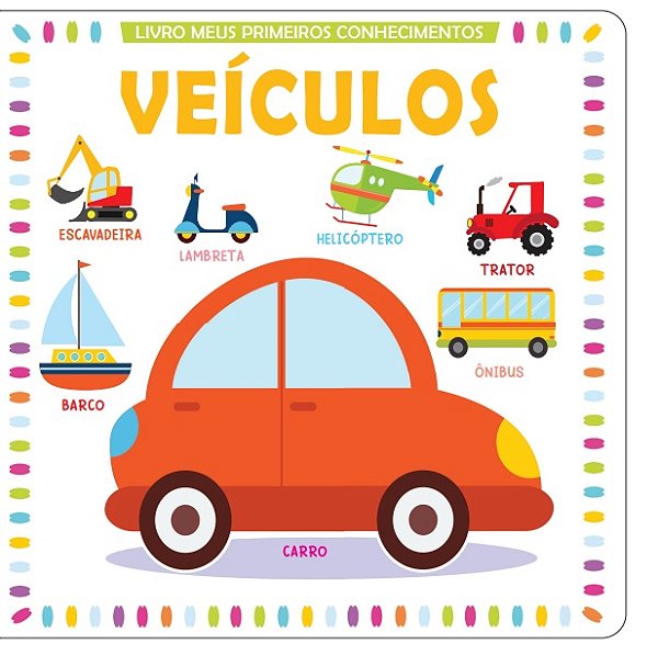 Livro Meus primeiros conhecimentos - Veículos