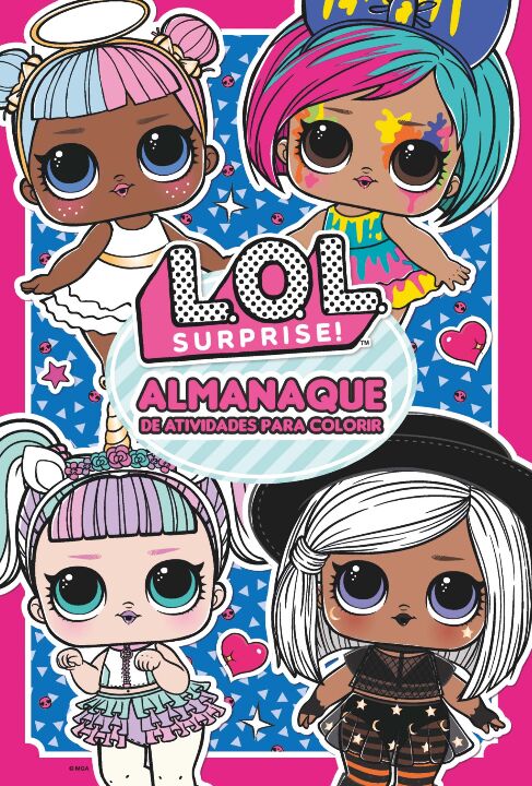 Livro L.O.L. Surprise! - Almanaque de atividades para col...