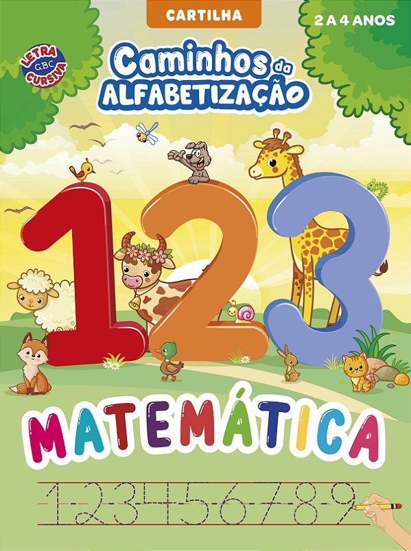 Livro Caminhos da alfabetização - Matemática 2 a 4 anos