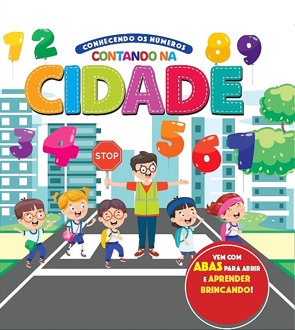 Livro Conhecendo os Números - Contando na Cidade