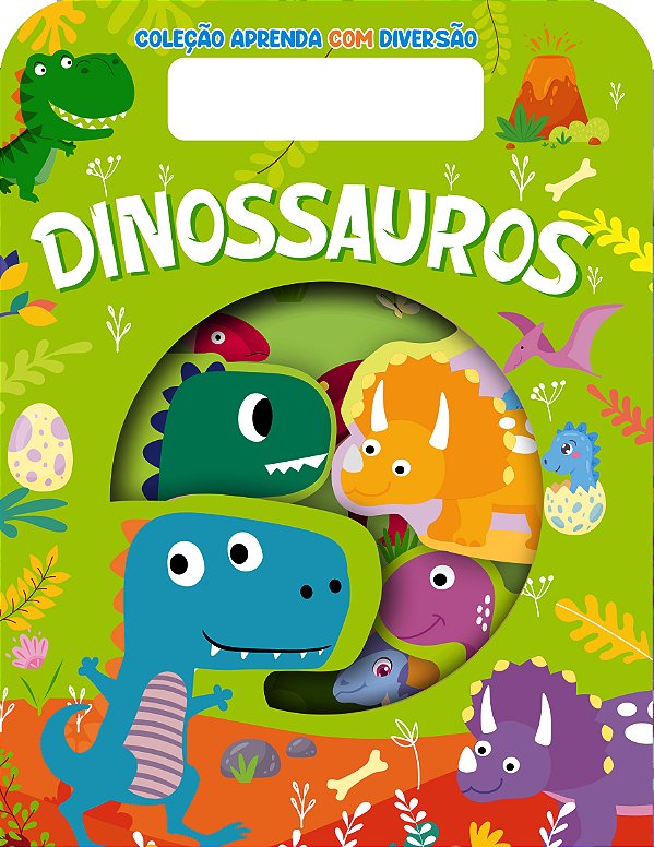Livro Coleção Aprenda com Diversão Dinossauros
