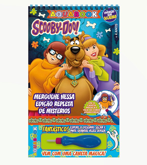 Livro Aquabook Scooby-Doo