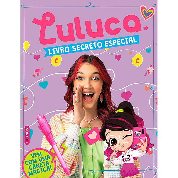 Livro Luluca Meu Livro Secreto Especial